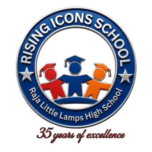Rising icons logo